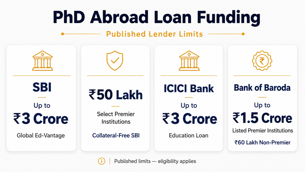 education loan for PhD