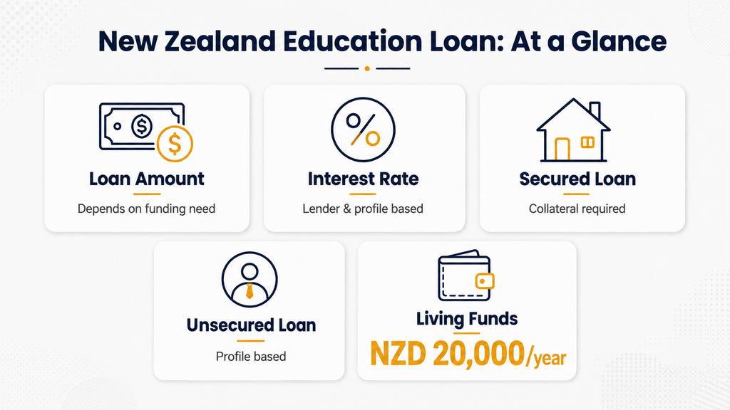 Education loan for New Zealand