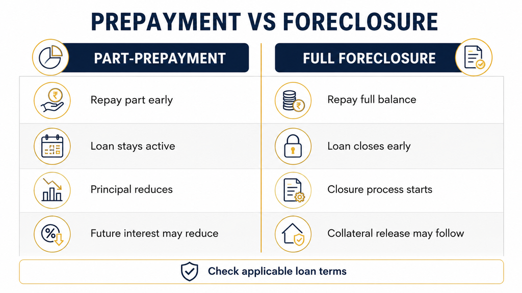 Education Loan Prepayment & Foreclosure